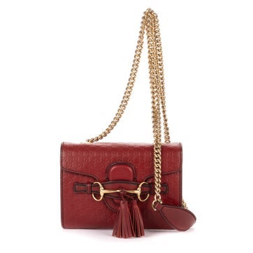 Leather Mini Emily Crossbody