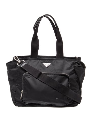 Saffiano Leather Diaper Bag