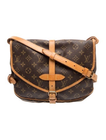 Louis Vuitton LV Monogram Saumur 30 Vintage