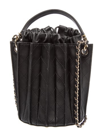 2025 Pleated Mini Bucket Bag
