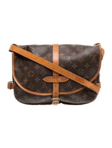 LV Monogram Saumur 30