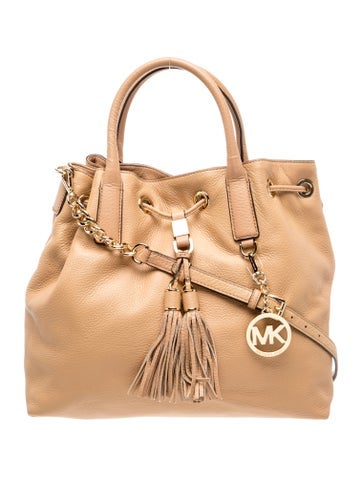 Leather Top Handle Bag