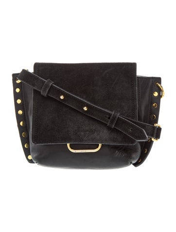 Suede Crossbody Bag