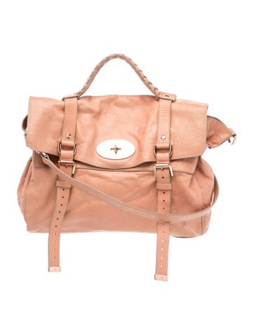 Leather Top Handle Bag