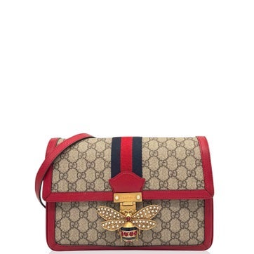 Calfskin Shoulder Bag Brown