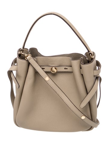 Leather Top Handle Bag
