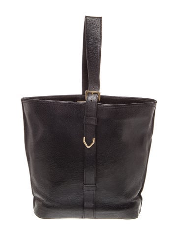 Leather Top Handle Bag