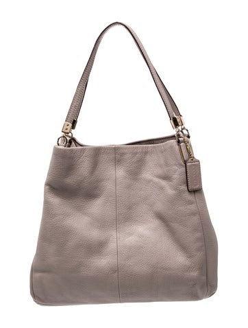 Leather Top Handle Bag