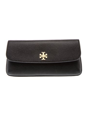 Saffiano Leather Clutch