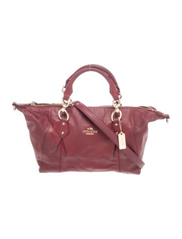 Leather Top Handle Bag