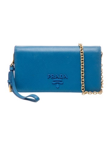 Saffiano Lux Leather Shoulder Bag