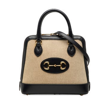 Small Canvas Horsebit 1955 Satchel