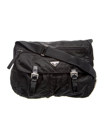 Enameled Metal Triangle Crossbody Bag