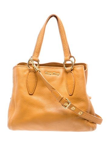 Leather Top Handle Bag
