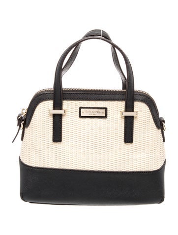 Straw Top Handle Bag