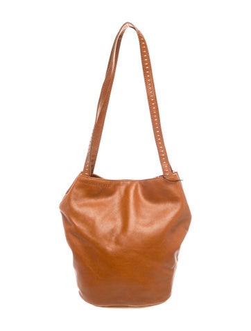 Leather Bucket Bag Vintage