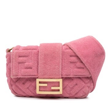 Embossed Terry Cloth FF 1974 Convertible Belt Baguette