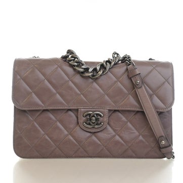Calfskin Perfect Edge Flap Bag