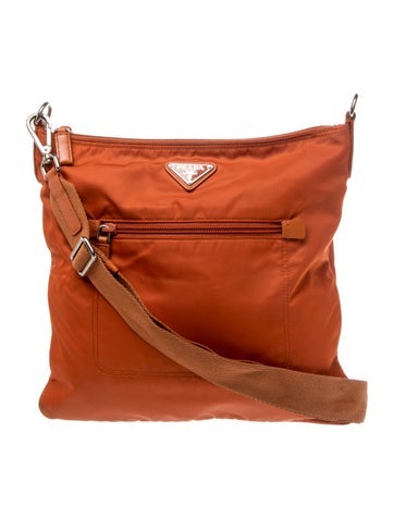 Tessuto Nylon Messenger Bag