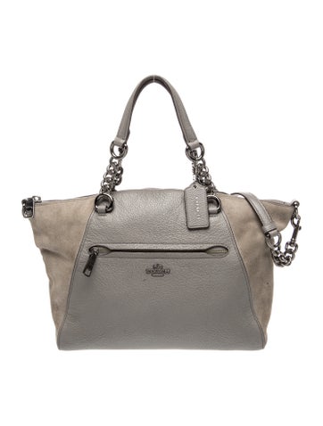 Leather Chain Prairie Satchel