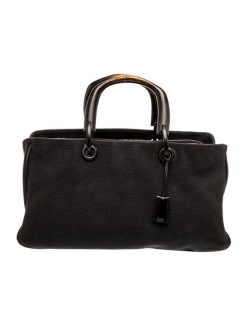 Bamboo Top Handle Bag