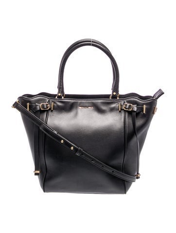 Leather Top Handle Bag