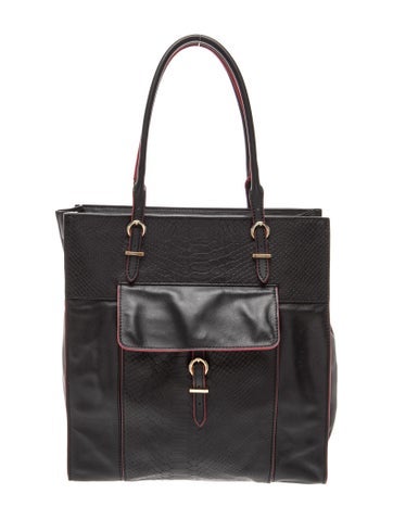 Leather Top Handle Bag