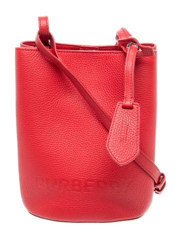 Leather Lorne Bucket Bag Small