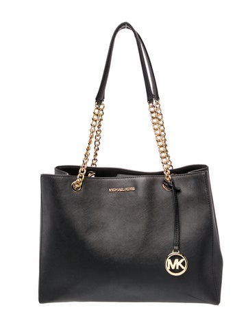 Saffiano Leather Shoulder Bag