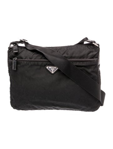 Tessuto Nylon Messenger Bag
