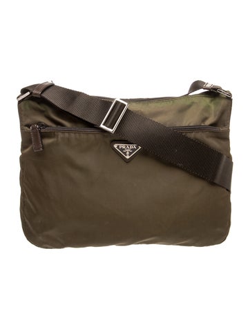 Enameled Metal Triangle Messenger Bag