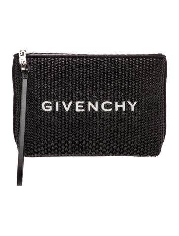 Raffia Clutch