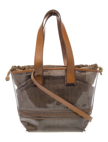 Leather Shopper Tote Large