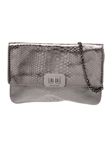 Embossed Leather Shoulder Bag