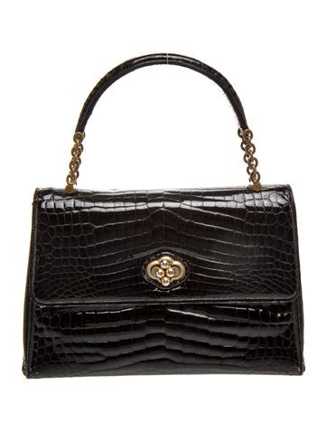Crocodile Crocodile Handle Bag