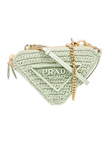 Raffia Grass Triangle Mini w/ Tags