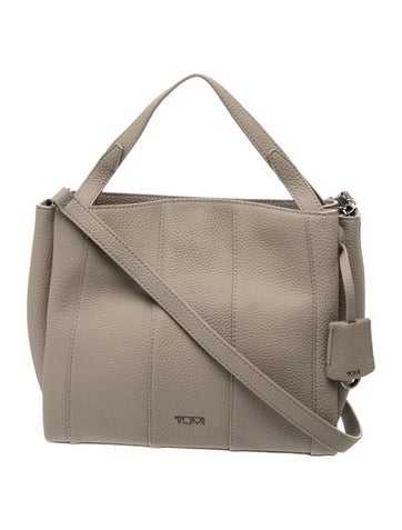 Leather Top Handle Bag