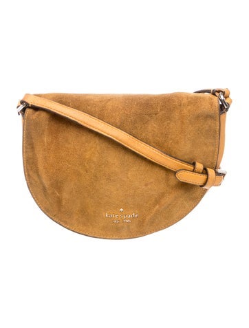 Suede Crossbody Bag