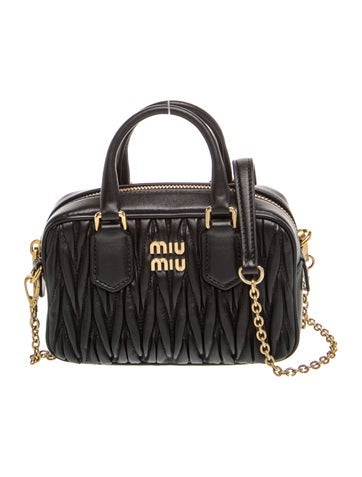 Leather Arcadie Matelassé Mini Bag