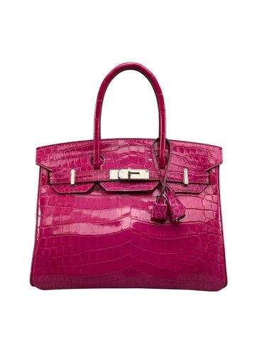 Shiny Niloticus Crocodile Birkin 30