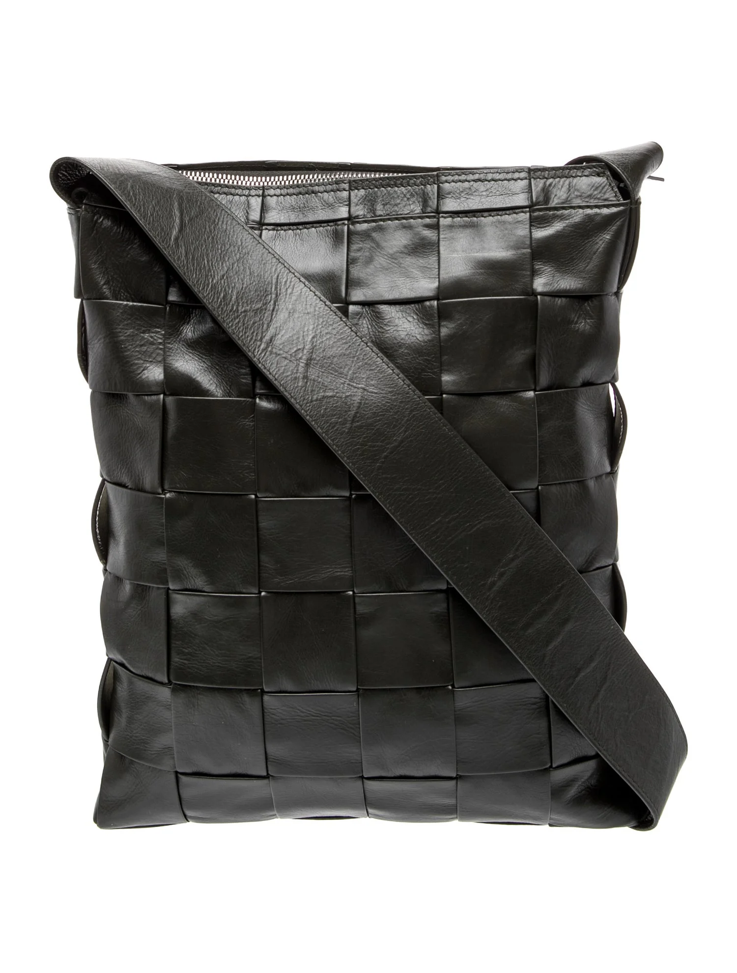 Intrecciato Messenger Bag