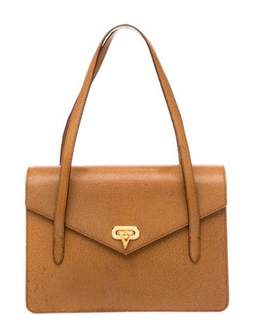 Leather Top Handle Bag