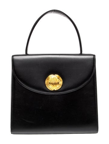 Leather Top Handle Bag Vintage