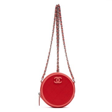 CC Color Pop Round Chain Clutch