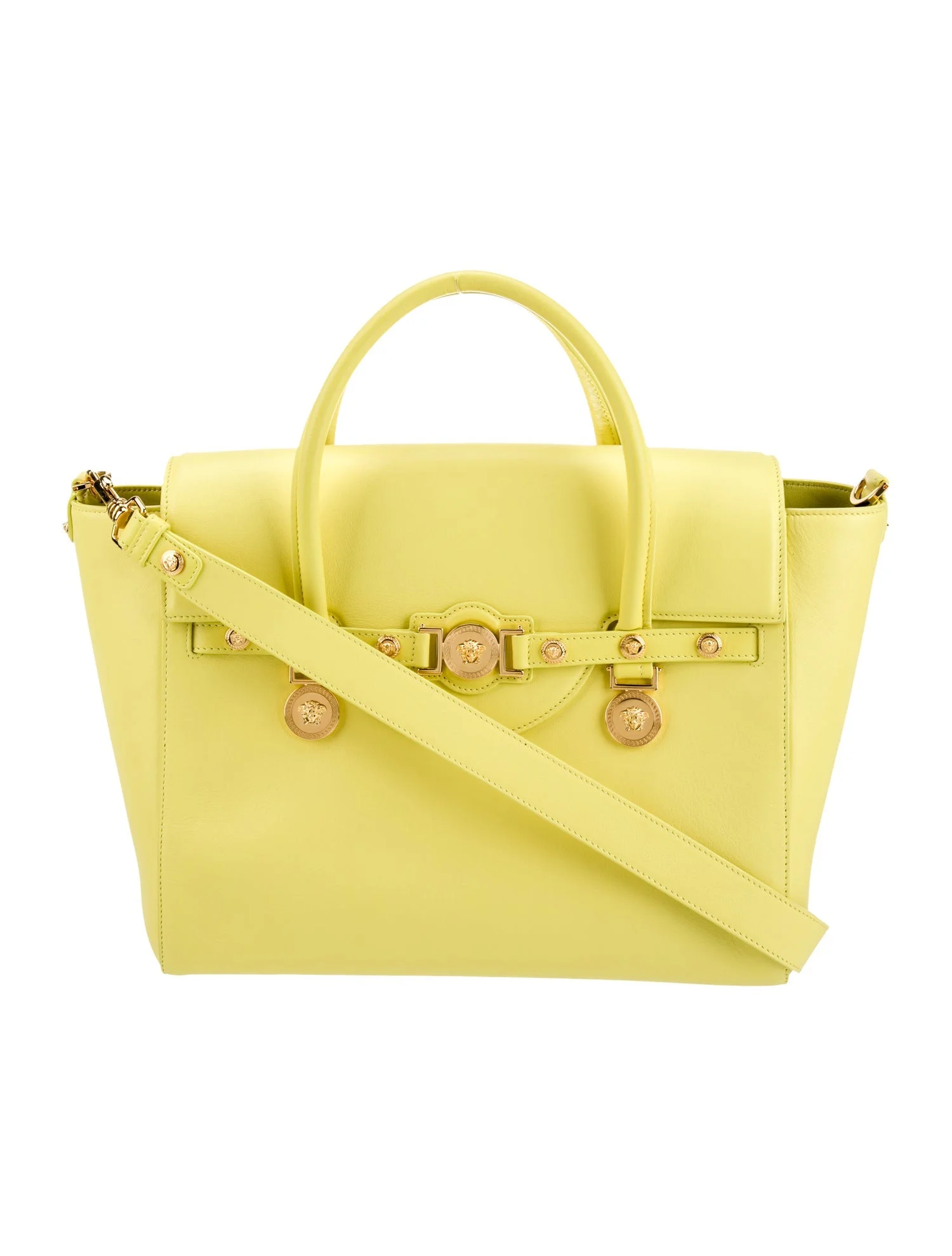 Leather Top Handle Bag