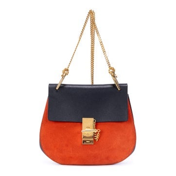 Leather Small Bicolor Drew
