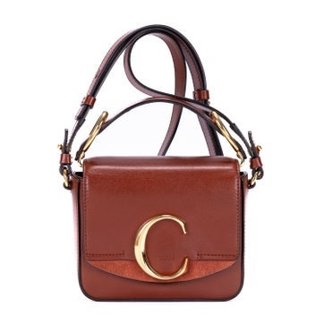 Leather Mini C Bag