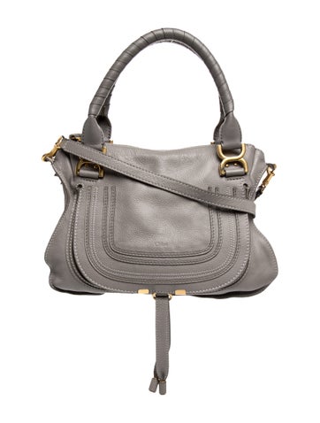 Chloe Leather Marcie Shoulder Bag