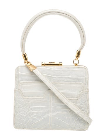 Valentino Alligator Crossbody Bag Vintage