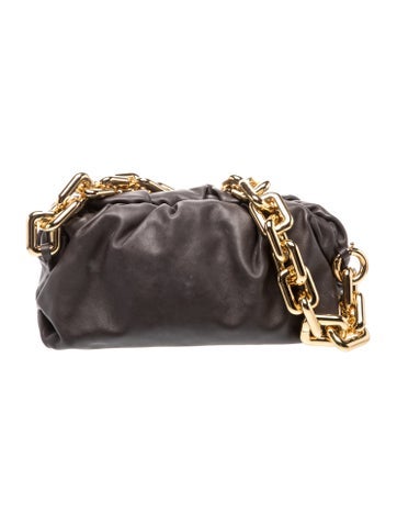 Calfskin Chain Pouch